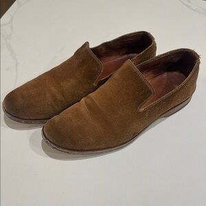 Frye Venetian Slip On Loafers Brown Suede size 9